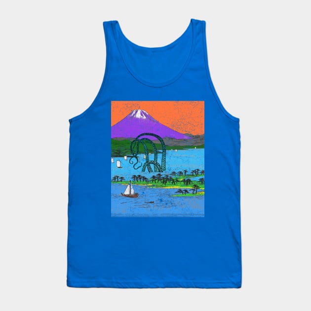 Monster Fuji Tank Top by Sifs Store